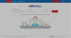 Desktop Screenshot of hiringmanagers.com